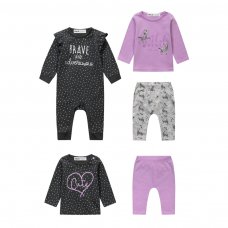 LM SET 8B: Girls Smiles For Daddy 5 Piece Set (0-12 Months)